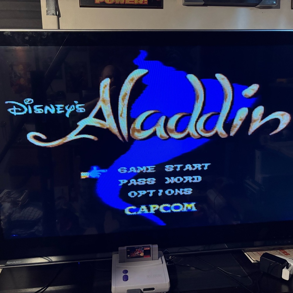Super Nintendo Disney Aladdin Game Cartridge Tested Working - Picture 5 of 5